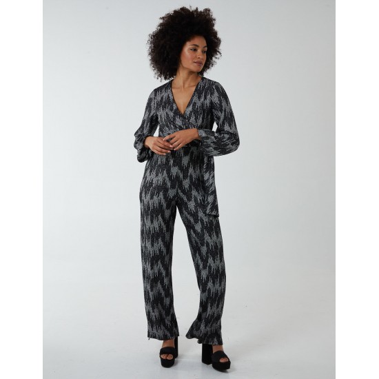 Wrap Tie Jumpsuit