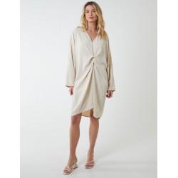 Twist Front Tunic Dress