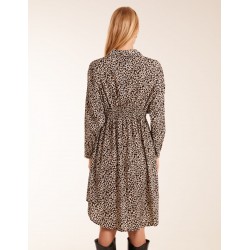 Leopard Shirt Dress