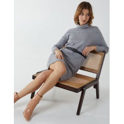 Knitted Belt Dress