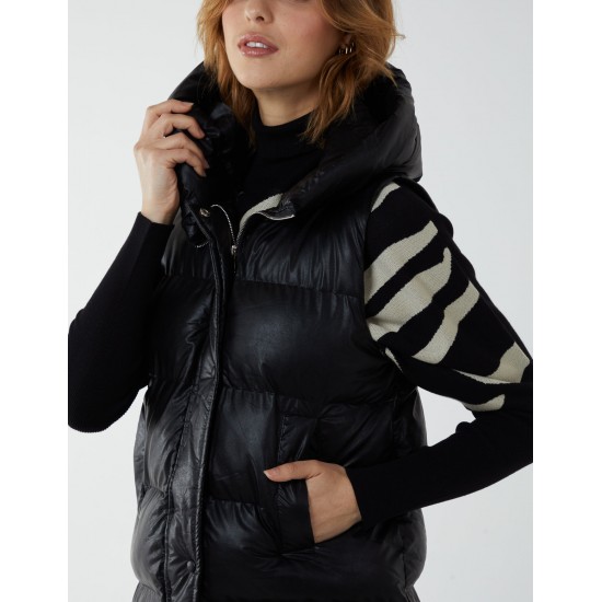 Hooded Puffer Gilet