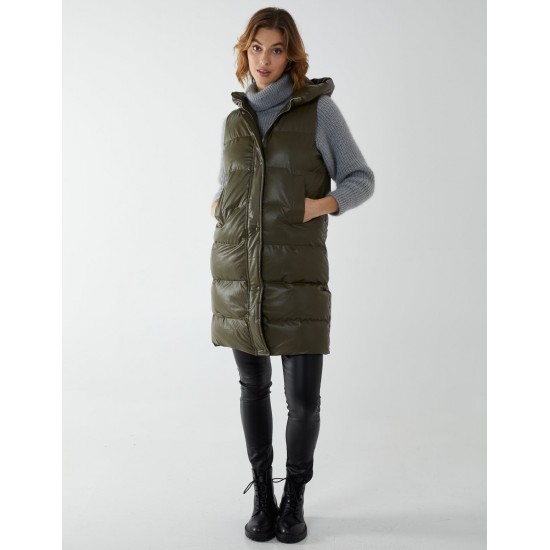 Hooded Puffer Gilet