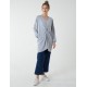 Twist Front Cotton Tunic With Side Pocket