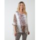 Silk Like Leopard Oversize Top