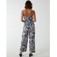 Leopard Belted Jumpsuit