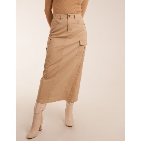 Pocket Midi Skirt