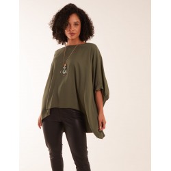 Oversize Necklace Top