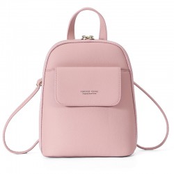 Pink Crossbody Convertible Backpack