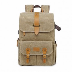 Canvas Camera Backpack