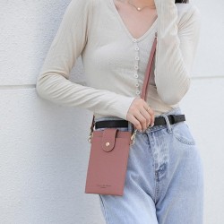 Leather Smartphone Crossbody Bag