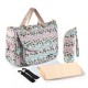 Floral Print Diaper Bag