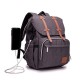 Waterproof USB Charger Diaper Bag