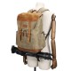 Canvas And Leather Camera Bag