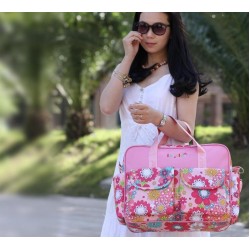 Floral Tote Diaper Bag