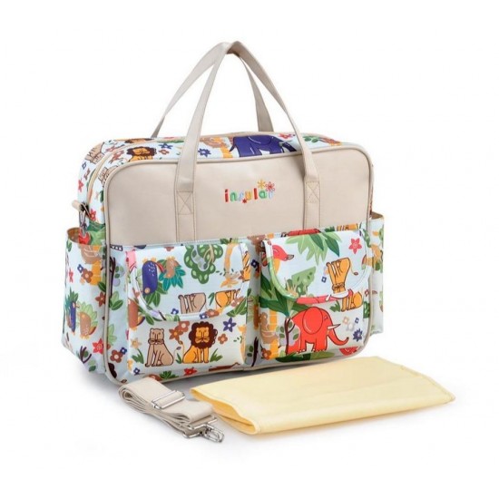 Floral Tote Diaper Bag