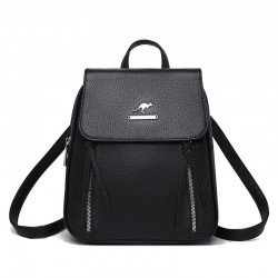 PU Leather Mini Backpack