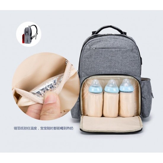 Lequeen USB Diaper Bag