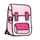 2d Cartoon Backpack