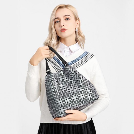 Silver Geometric Bag ERIN