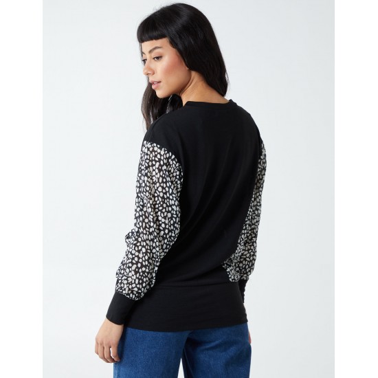 Appaloosa Spot Batwing Oversized Top