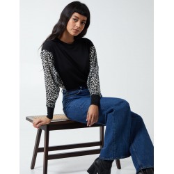 Appaloosa Spot Batwing Oversized Top