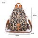 Leopard Backpack Purse