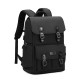 Black Canvas Vintage Camera Bag