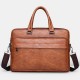 Leather Messenger Bag 15 inch Laptop