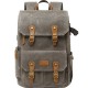 Canvas Camera Backpack With Tripod Holder