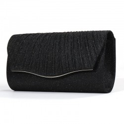 Prom Black Clutch Purse