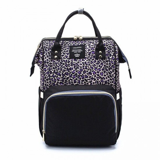 Leopard Diaper Bag