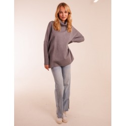 High Neck Boxy Jumper