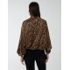 Satin Blouson Top