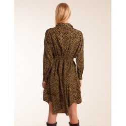 Leopard Shirt Dress