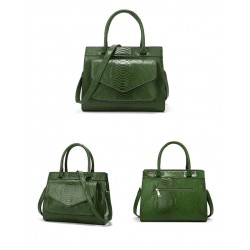 Emerald Green Leather Bag