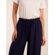 Drawstring Wide Leg Trousers