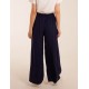 Drawstring Wide Leg Trousers