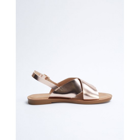 Crossover Strap Sandals